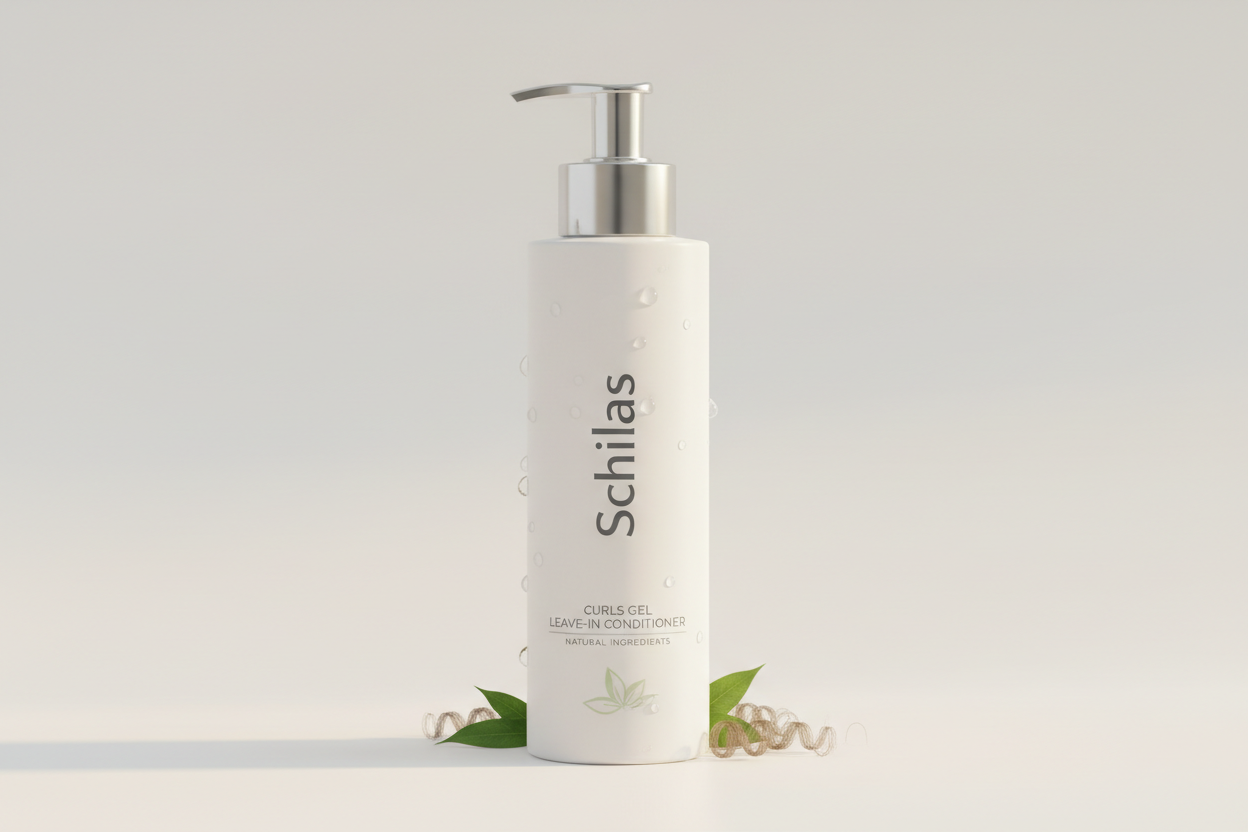Schilas premium curls gel leave-in product